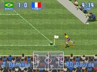 une photo d'Ã©cran de International Superstar Soccer sur Nintendo Super Nes